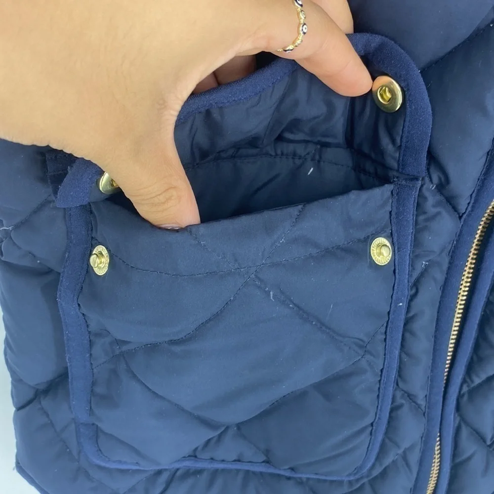 J.Crew Puffer Zipper Vest